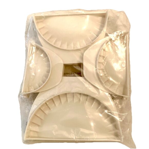 Dough Press 4-PC Kitchen Tool Set New Open Box Calzones Empanadas Turnovers - Picture 3 of 7